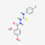 CAS 343-68-0 molecular structure