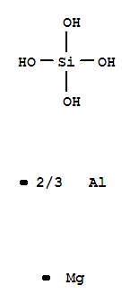 CAS 1302-68-7 molecular structure